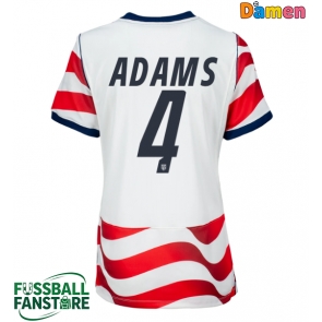 Vereinigte Staaten Tyler Adams #4 Replik Heimtrikot Damen WM 2026 Kurzarm